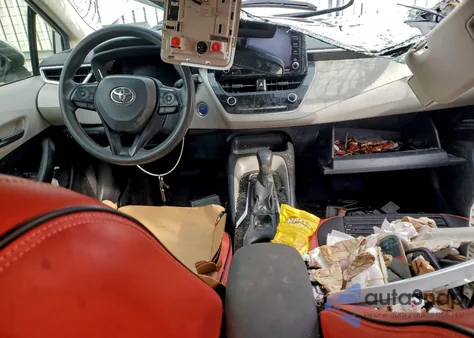 2022 Toyota Corolla Le z USA, uszkodzony, nr VIN JTDEAMDE6N3000428